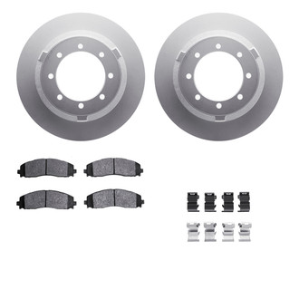 R1 Concepts® - Carbon Series Rear Brake Kit with Performance Off-Road/Tow Brake Pads