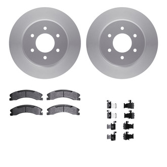 R1 Concepts® - Carbon Series Front Brake Kit with Performance Off-Road/Tow Brake Pads