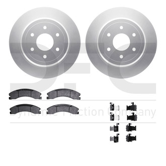 R1 Concepts® - Carbon Series Rear Brake Kit with Performance Off-Road/Tow Brake Pads