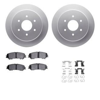 R1 Concepts® - Carbon Series Rear Brake Kit with Performance Off-Road/Tow Brake Pads