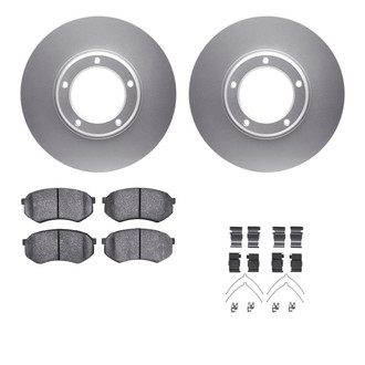 R1 Concepts® - Carbon Series Front Brake Kit with Performance Off-Road/Tow Brake Pads