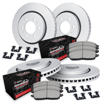 R1 Concepts® - Carbon Series Brake Kit with Performance Off-Road/Tow Brake Pads