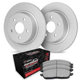 R1 Concepts® - Carbon Series Brake Kit with Performance Off-Road/Tow Brake Pads