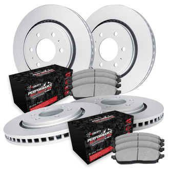 R1 Concepts® - Carbon Series Brake Kit with Performance Off-Road/Tow Brake Pads