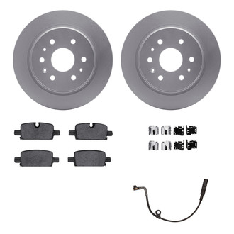 R1 Concepts® - Carbon Series Rear Brake Kit with Performance Off-Road/Tow Brake Pads