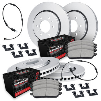 R1 Concepts® - Carbon Series Brake Kit with Performance Off-Road/Tow Brake Pads