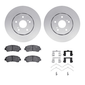 R1 Concepts® - Front Brake Kit with Ceramic Pads