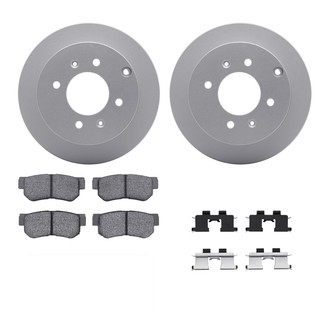 R1 Concepts® - Rear Brake Kit with Ceramic Pads