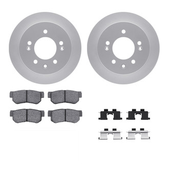 R1 Concepts® - Rear Brake Kit with Ceramic Pads