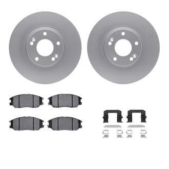 R1 Concepts® - Front Brake Kit with Ceramic Pads