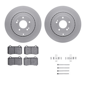 R1 Concepts® - Rear Brake Kit with Ceramic Pads
