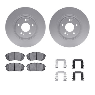 R1 Concepts® - Front Brake Kit with Ceramic Pads
