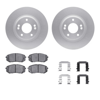 R1 Concepts® - Front Brake Kit with Ceramic Pads