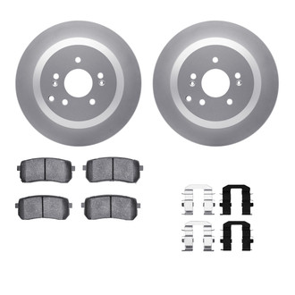 R1 Concepts® - Rear Brake Kit with Ceramic Pads