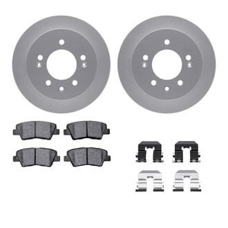 R1 Concepts® - Rear Brake Kit with Ceramic Pads