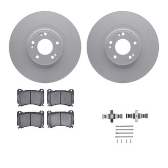 R1 Concepts® - Front Brake Kit with Ceramic Pads