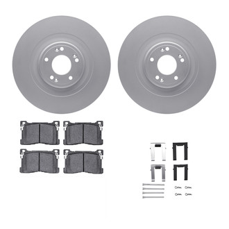 R1 Concepts® - Front Brake Kit with Ceramic Pads