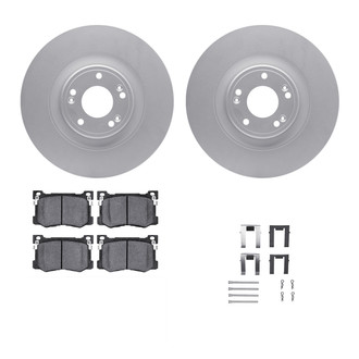 R1 Concepts® - Front Brake Kit with Ceramic Pads
