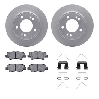 R1 Concepts® - Carbon Coated Brake Kit with Ceramic Pads
