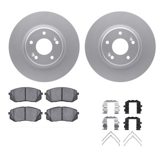 R1 Concepts® - Carbon Coated Brake Kit with Ceramic Pads