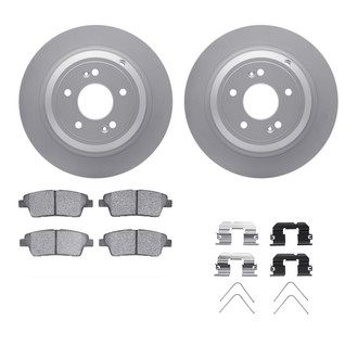 R1 Concepts® - Rear Brake Kit with Ceramic Pads