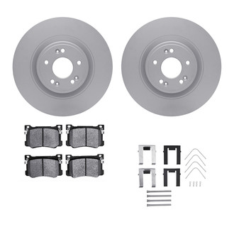 R1 Concepts® - Front Brake Kit with Ceramic Pads