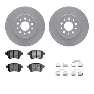R1 Concepts® - Rear Brake Kit with Ceramic Pads
