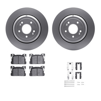 R1 Concepts® - Rear Brake Kit with Ceramic Pads