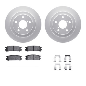 R1 Concepts® - Rear Brake Kit with Ceramic Pads
