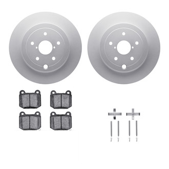 R1 Concepts® - Rear Brake Kit with Ceramic Pads