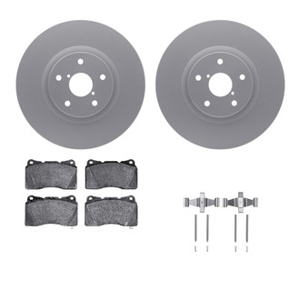 R1 Concepts® - Front Brake Kit with Ceramic Pads