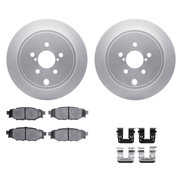  R1 Concepts® - Rear Brake Kit with Ceramic Pads