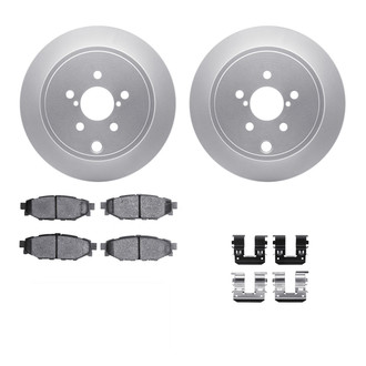 R1 Concepts® - Rear Brake Kit with Ceramic Pads