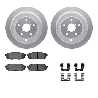 R1 Concepts® - Rear Brake Kit with Ceramic Pads