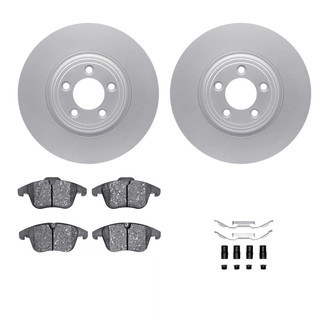 R1 Concepts® - Front Brake Kit with Ceramic Pads