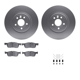 R1 Concepts® - Front Brake Kit with Ceramic Pads
