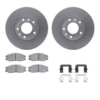 R1 Concepts® - Front Brake Kit with Ceramic Pads