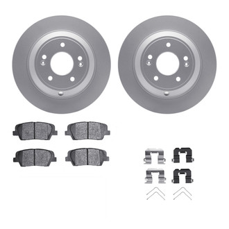 R1 Concepts® - Rear Brake Kit with Ceramic Pads