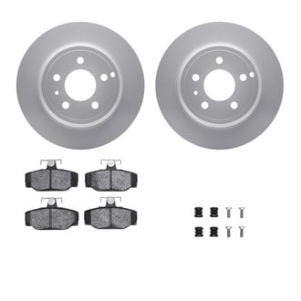 R1 Concepts® - Rear Brake Kit with Ceramic Pads