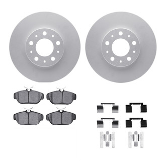 R1 Concepts® - Front Brake Kit with Ceramic Pads