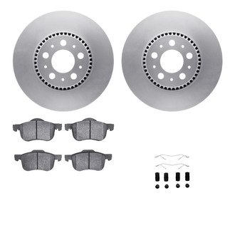 R1 Concepts® - Front Brake Kit with Ceramic Pads