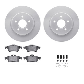 R1 Concepts® - Rear Brake Kit with Ceramic Pads
