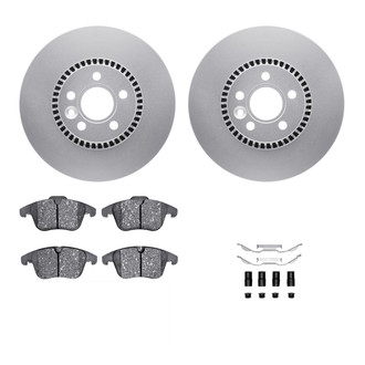 R1 Concepts® - Front Brake Kit with Ceramic Pads