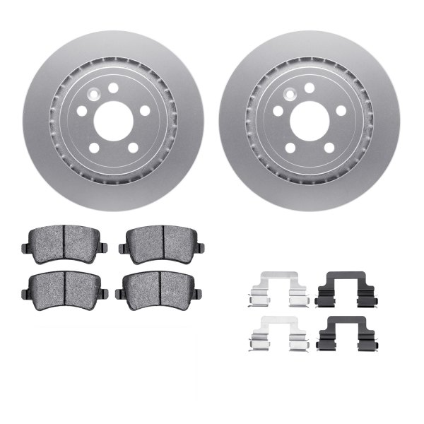  R1 Concepts® - Rear Brake Kit with Ceramic Pads