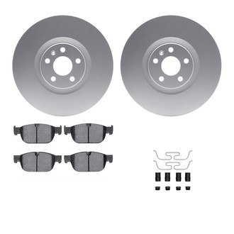 R1 Concepts® - Carbon Coated Brake Kit with Ceramic Pads
