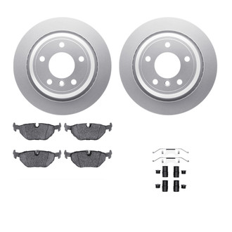 R1 Concepts® - Rear Brake Kit with Ceramic Pads