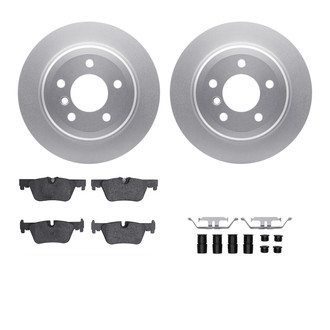 R1 Concepts® - Rear Brake Kit with Ceramic Pads