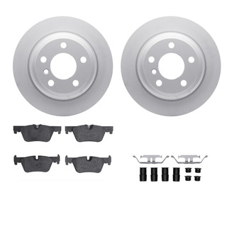 R1 Concepts® - Rear Brake Kit with Ceramic Pads