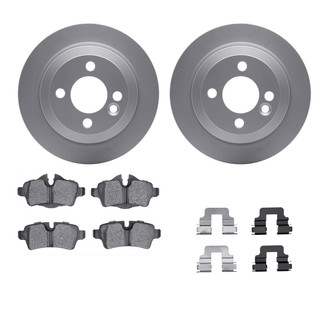 R1 Concepts® - Rear Brake Kit with Ceramic Pads