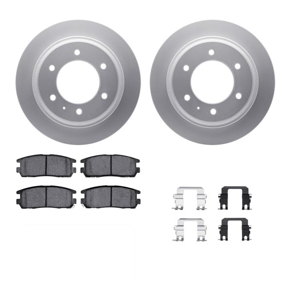  R1 Concepts® - Rear Brake Kit with Ceramic Pads